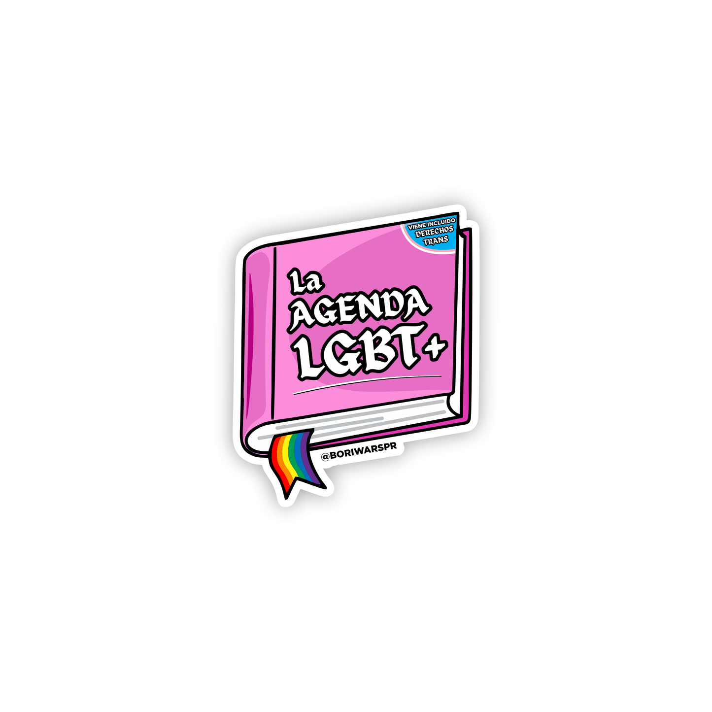 La Agenda LGBT+ Sticker
