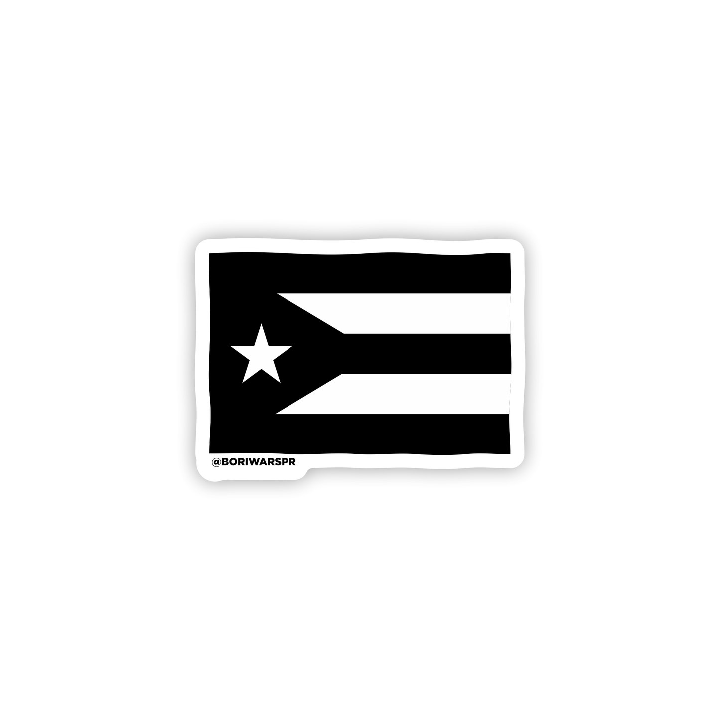 Bandera Resistencia Rectangular Sticker