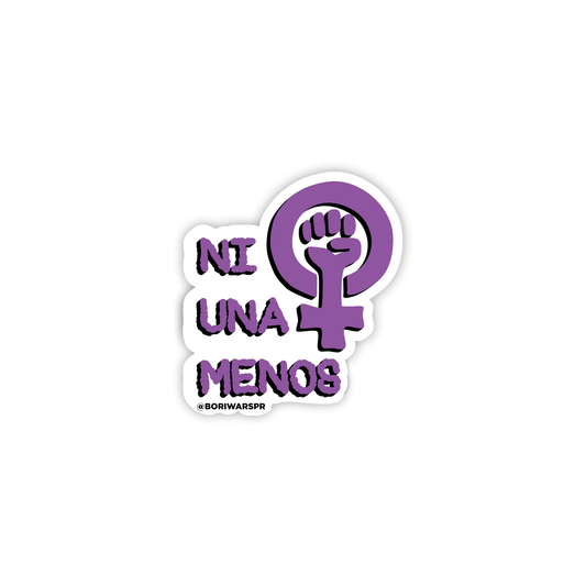 Ni Una Menos Sticker