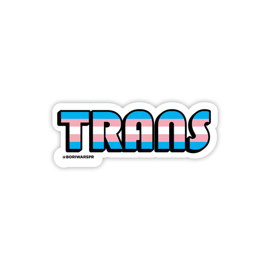 Trans Sticker