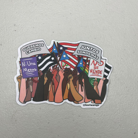 Todos Unidos Sticker