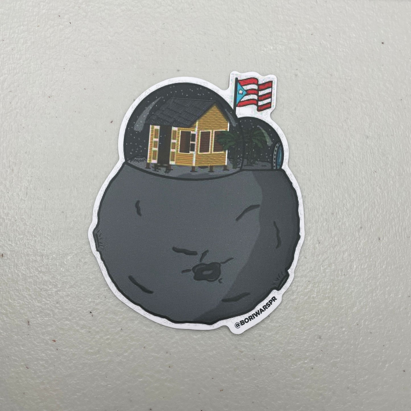 Casita en la Luna Sticker