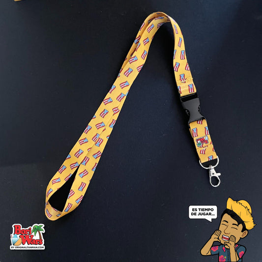 Boricua Lanyard